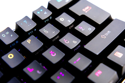 REDRAGON DRACONIC K530 RGB MEHANIČNA TIPKOVNICA SLO/CRO, RJAVA STIKALA