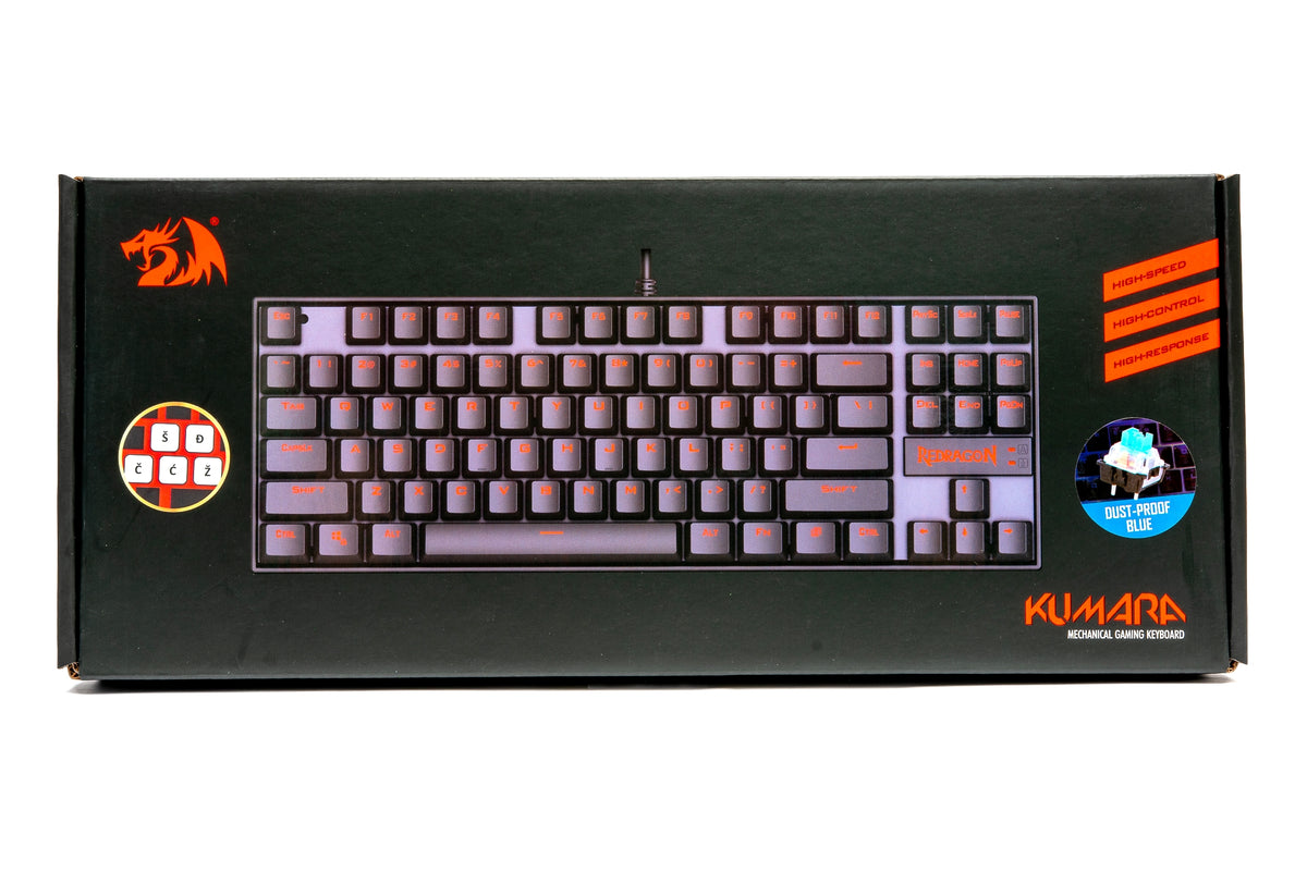 REDRAGON KUMARA 2 K552-2 MEHANIČNA TIPKOVNICA SLO/CRO