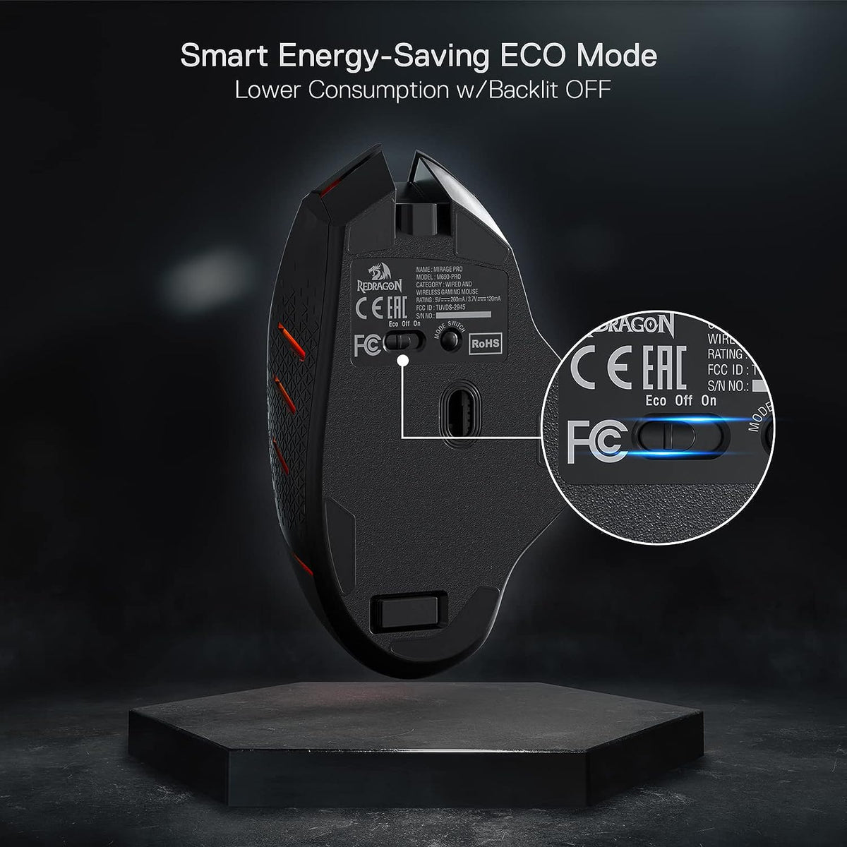 REDRAGON MIRAGE M690-PRO BREZŽIČNA MIŠKA