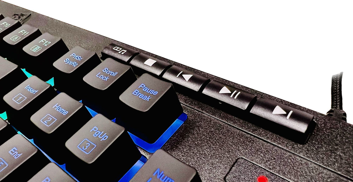 REDRAGON SHIVA K512 RGB TIPKOVNICA SLO/CRO, ČRNA