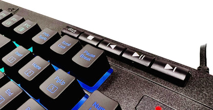 REDRAGON SHIVA K512 RGB TIPKOVNICA SLO/CRO, ČRNA
