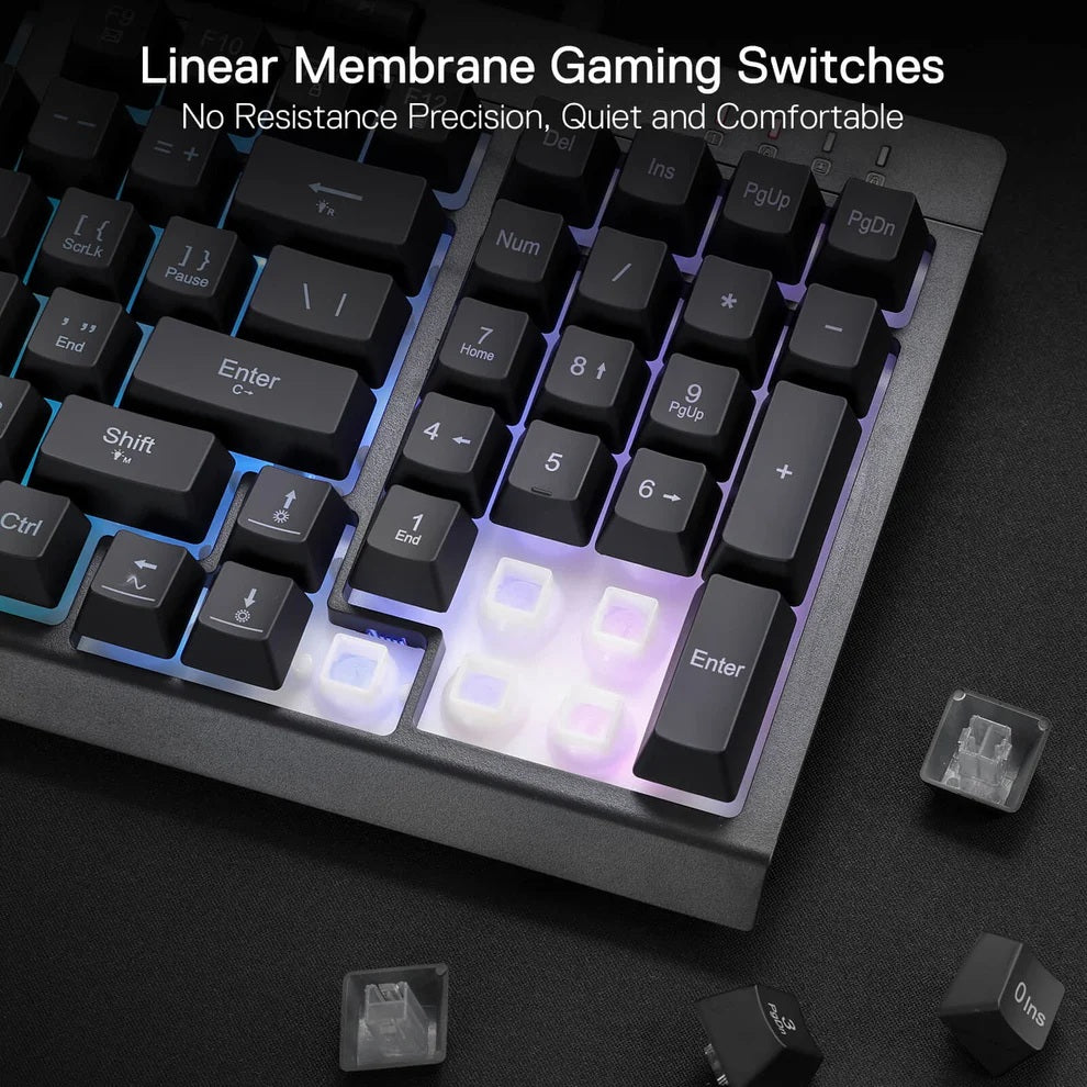 KEYBOARD - REDRAGON SHIVA PRO K515-RGB brezžična membranska tipkovnica