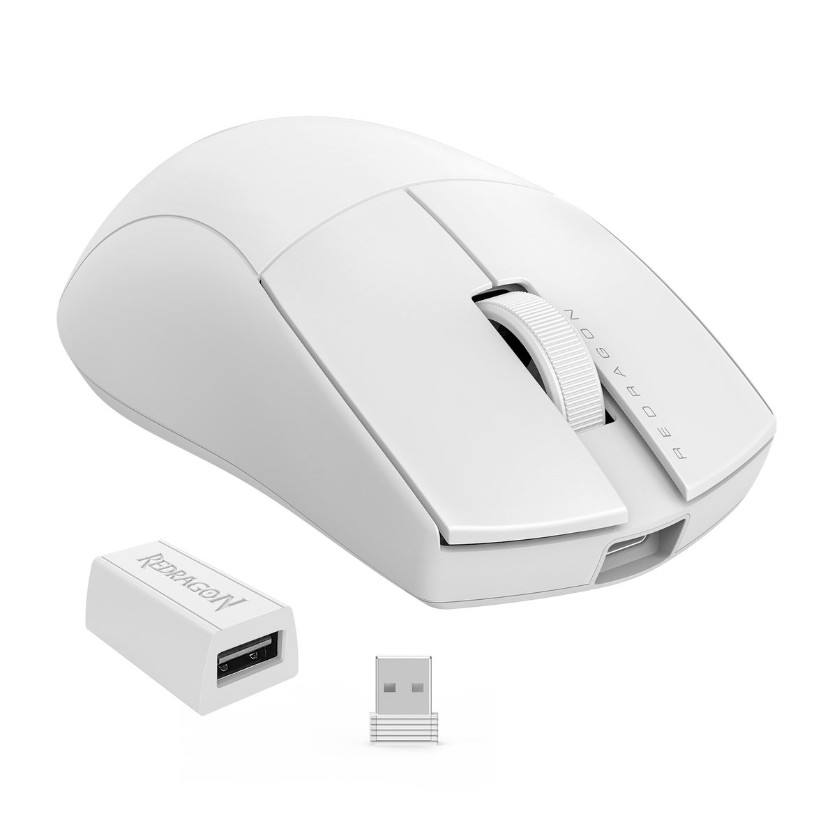REDRAGON K1NG STANDARD M916-STD-1K ŽIČNA/2.4G/BT MIŠKA - BELA