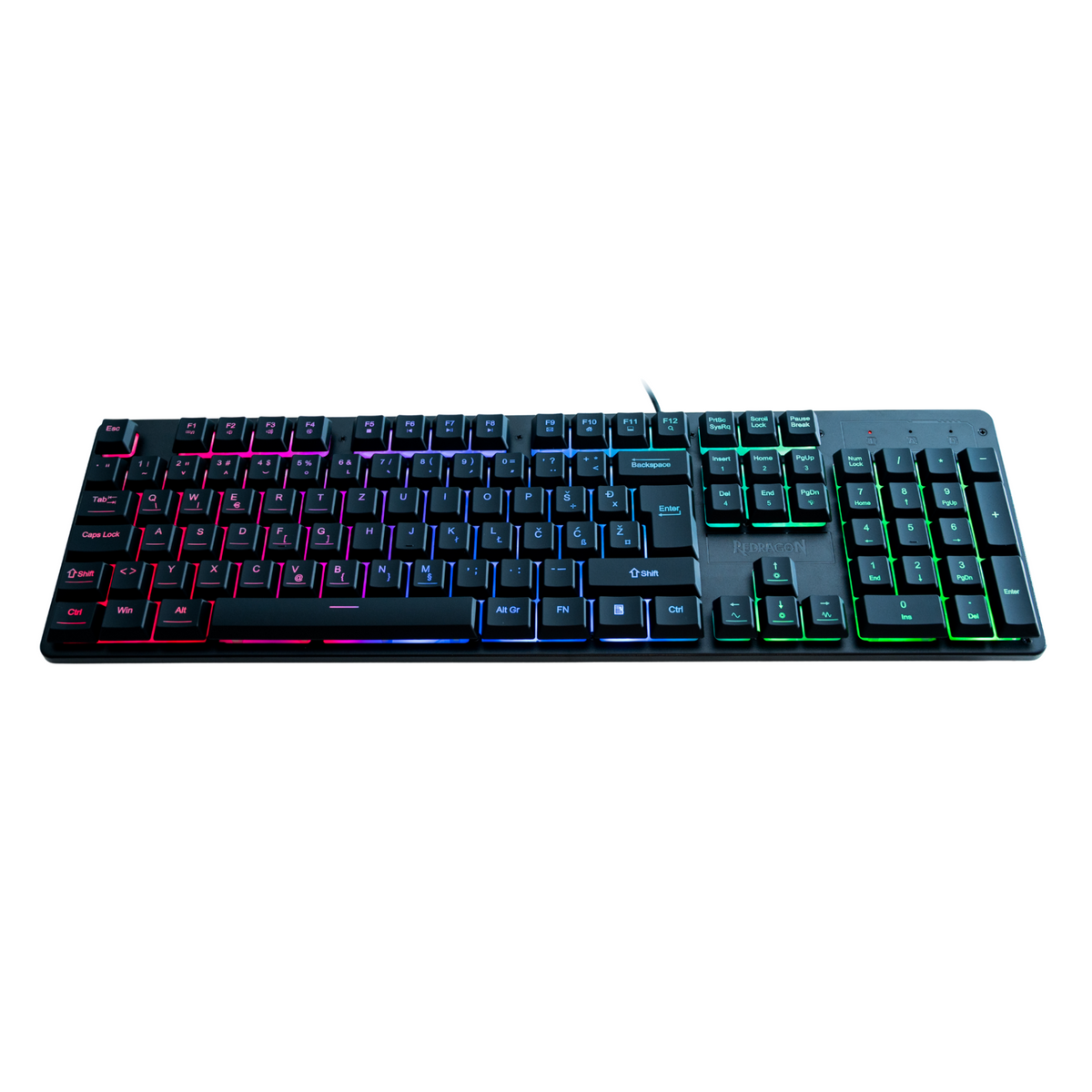 REDRAGON NETHERBANE K521 RGB TIPKOVNICA SLO/CRO