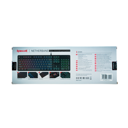 REDRAGON NETHERBANE K521 RGB TIPKOVNICA SLO/CRO