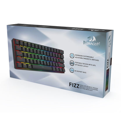 REDRAGON FIZZ MAGNETIC K617RGB-M ŽIČNA TIPKOVNICA