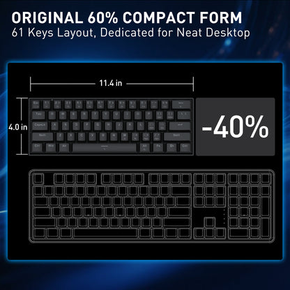 REDRAGON FIZZ MAGNETIC K617RGB-M ŽIČNA TIPKOVNICA