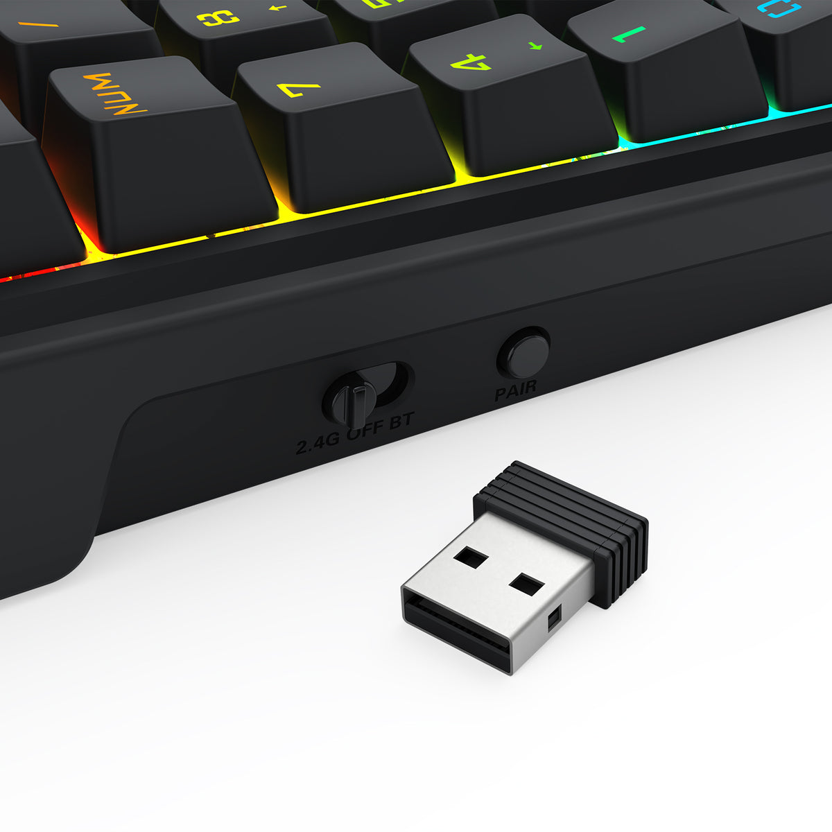 REDRAGON COVE K733-RGB-WL WIRED/2.4G/BT TIPKOVNICA