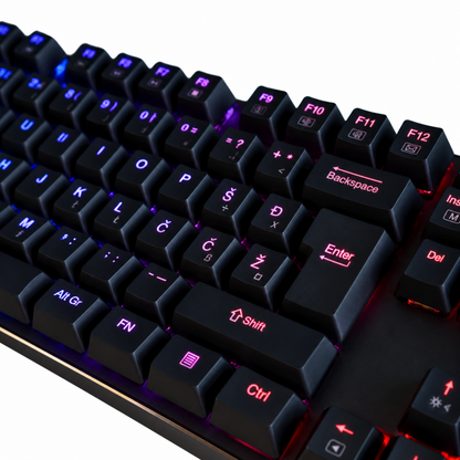 REDRAGON DHARMA K556 PRO BT/WIRELESS/WIRED RED SWITCH TIPKOVNICA SLO/CRO