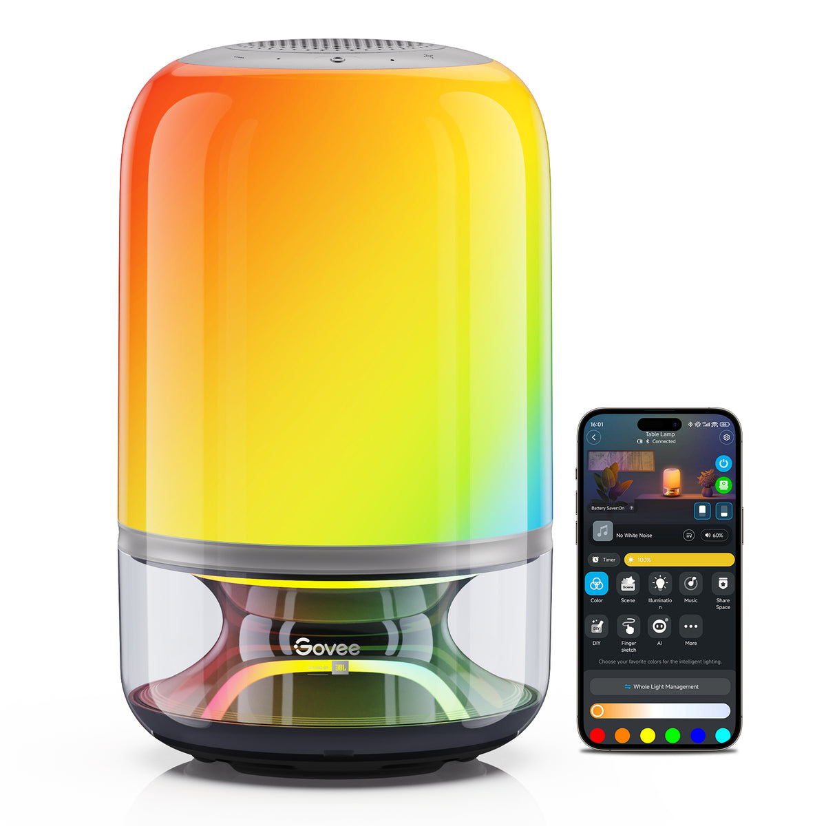 GOVEE Table Lamp 2 Pro x Sound by JBL