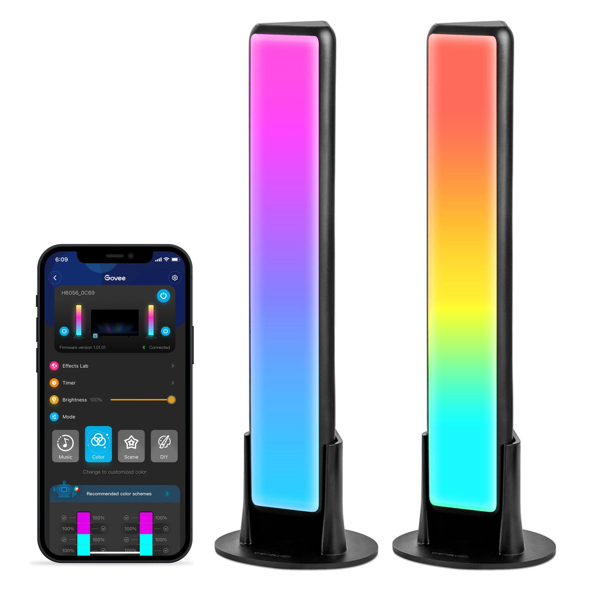 GOVEE RGBICWW Flow Plus Light Bars