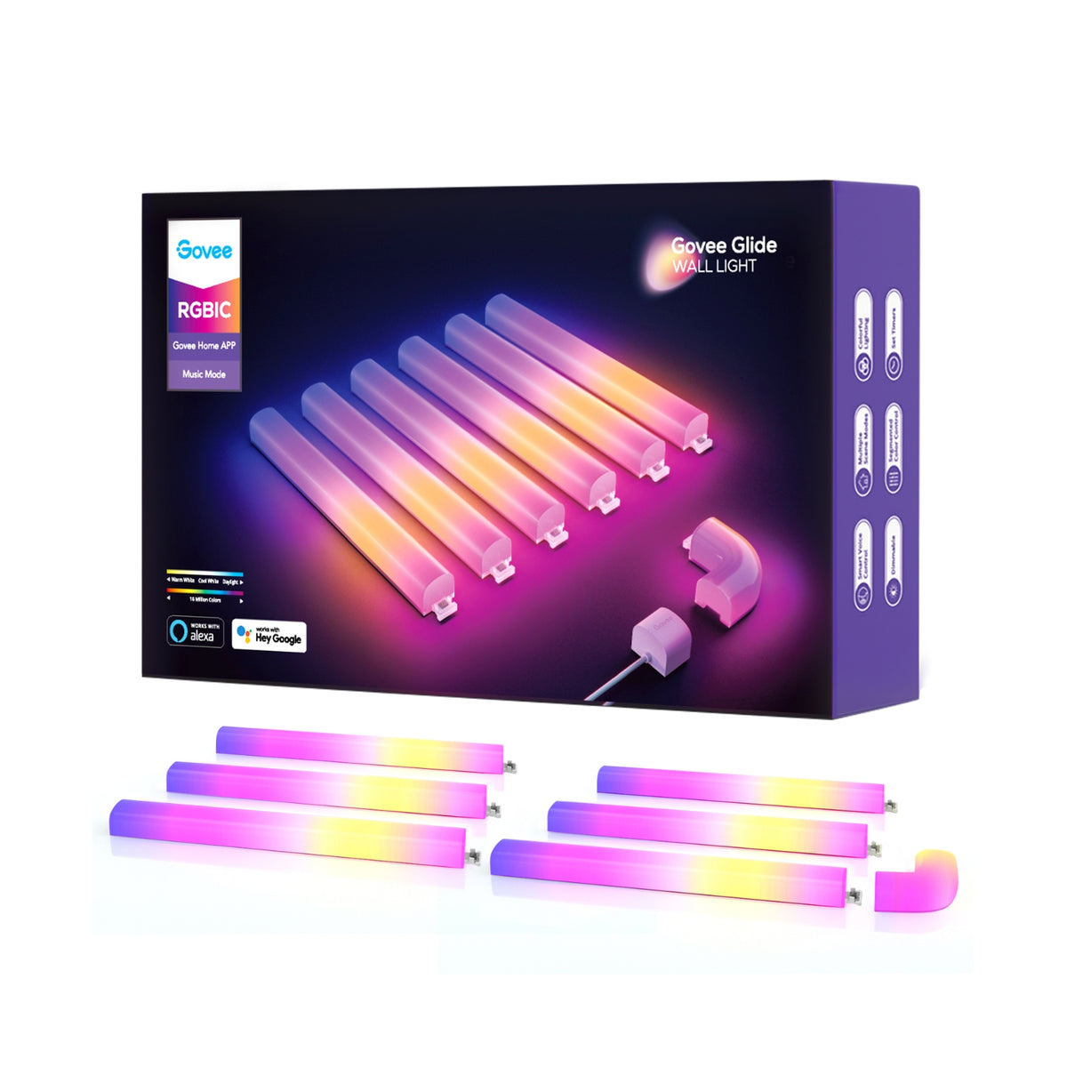 GOVEE RGBIC Glide Wall Light