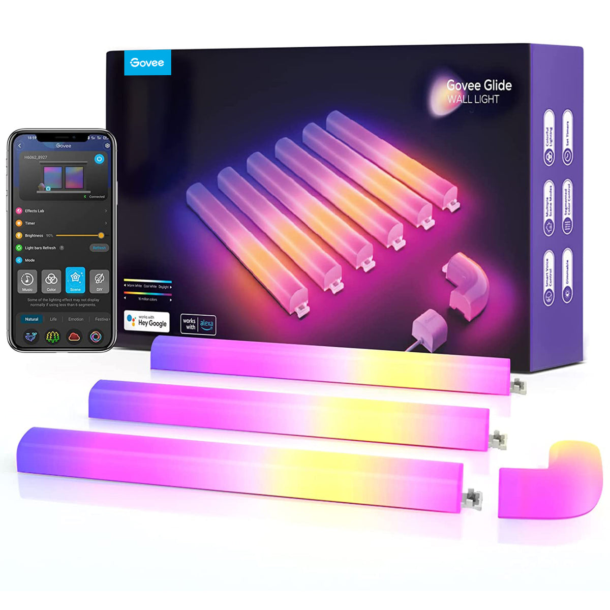 GOVEE RGBIC Glide Wall Light