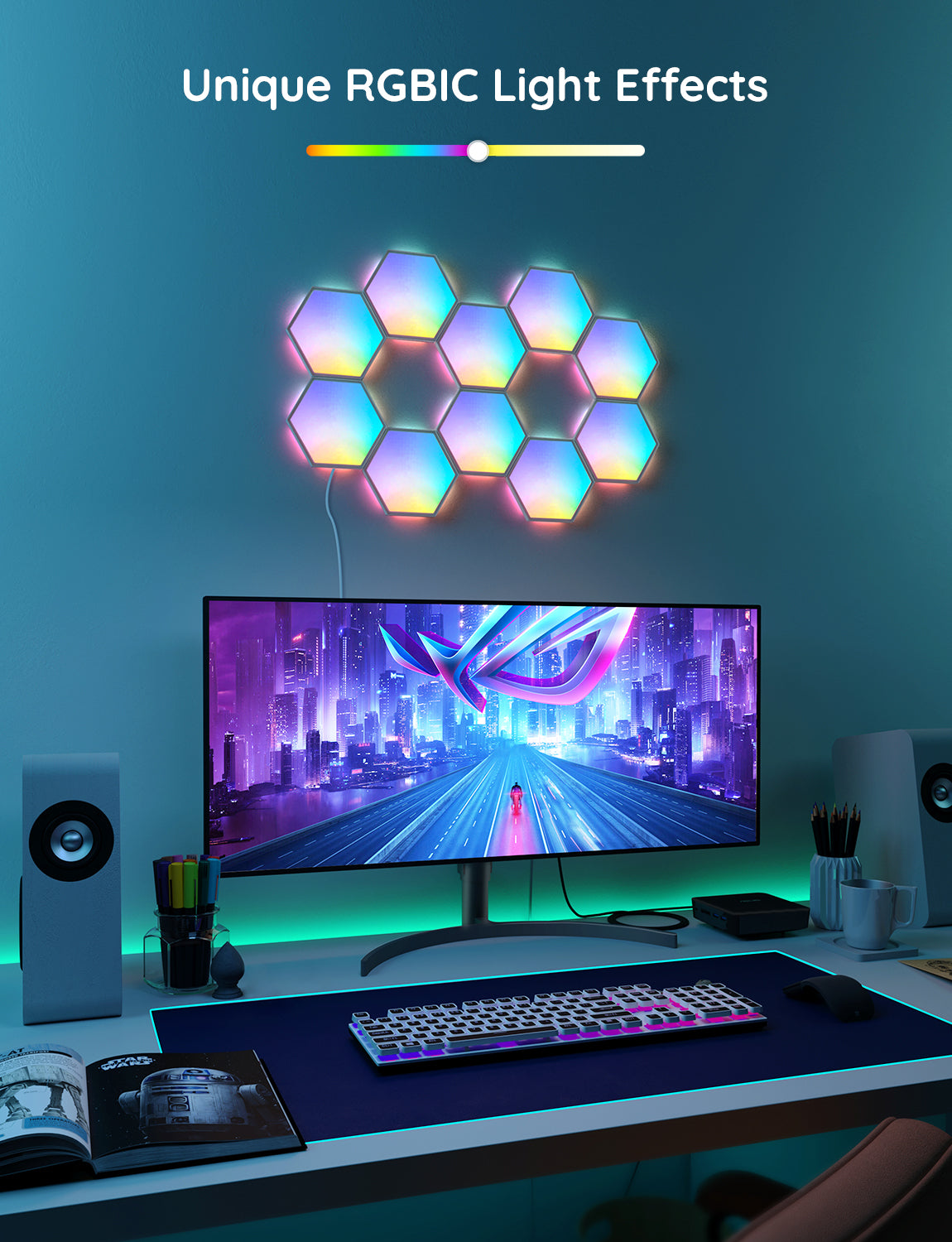 GOVEE Glide Hexa Light Panels 10 Pack
