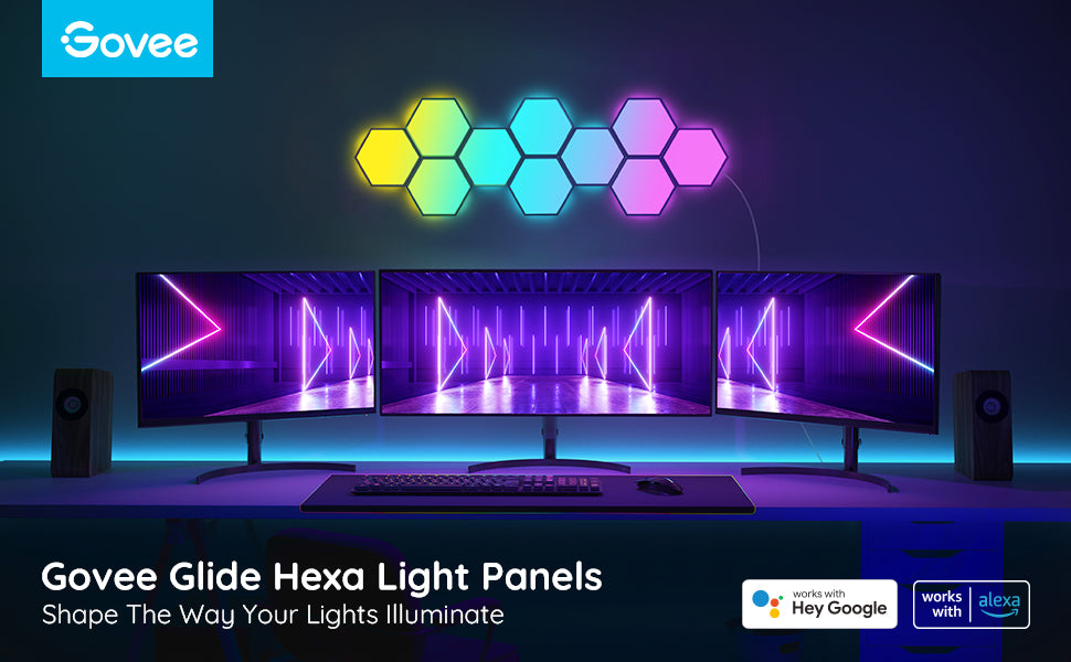 GOVEE Glide Hexa Light Panels 10 Pack