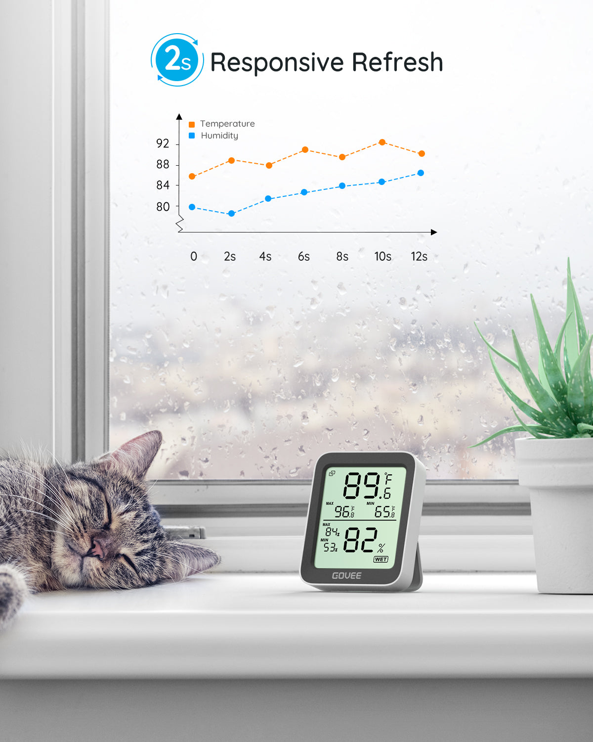 GOVEE Bluetooth Hygrometer Thermometer