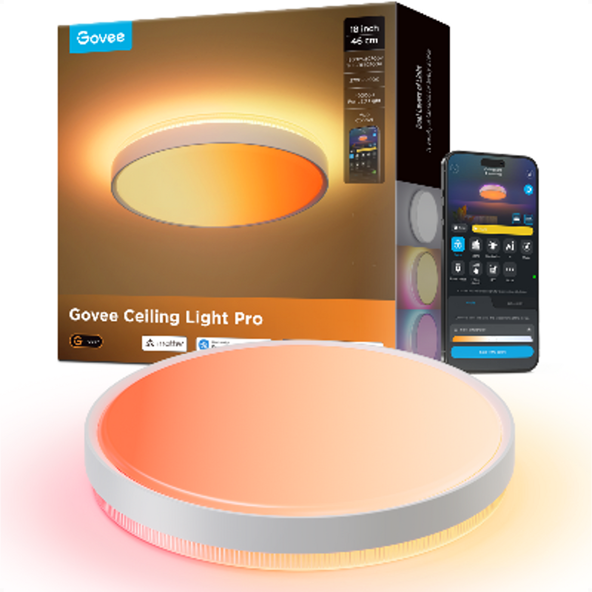 GOVEE 18INCH CEILING LIGHT PRO 46cm