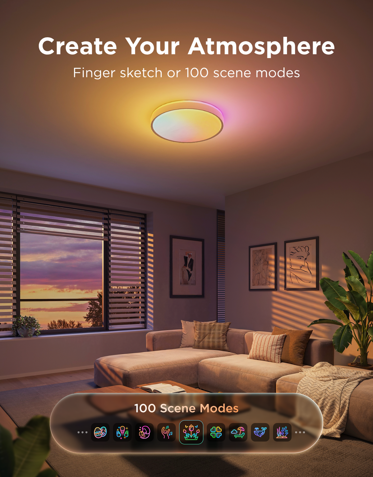 GOVEE 18INCH CEILING LIGHT PRO 46cm