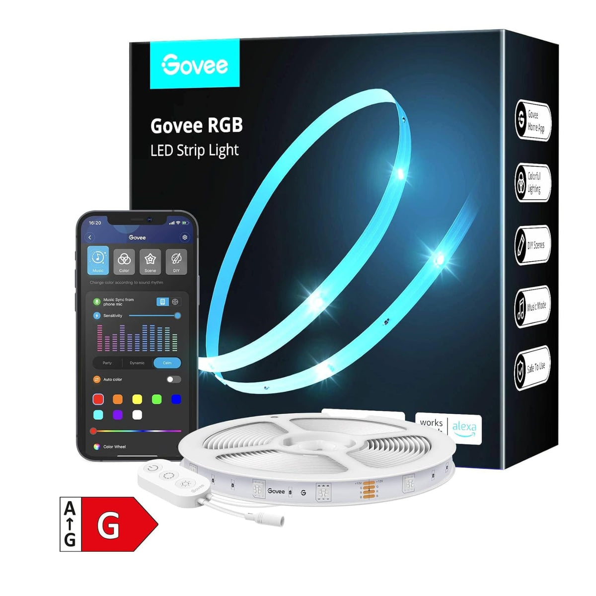 GOVEE RGB LED Strip Light 5m
