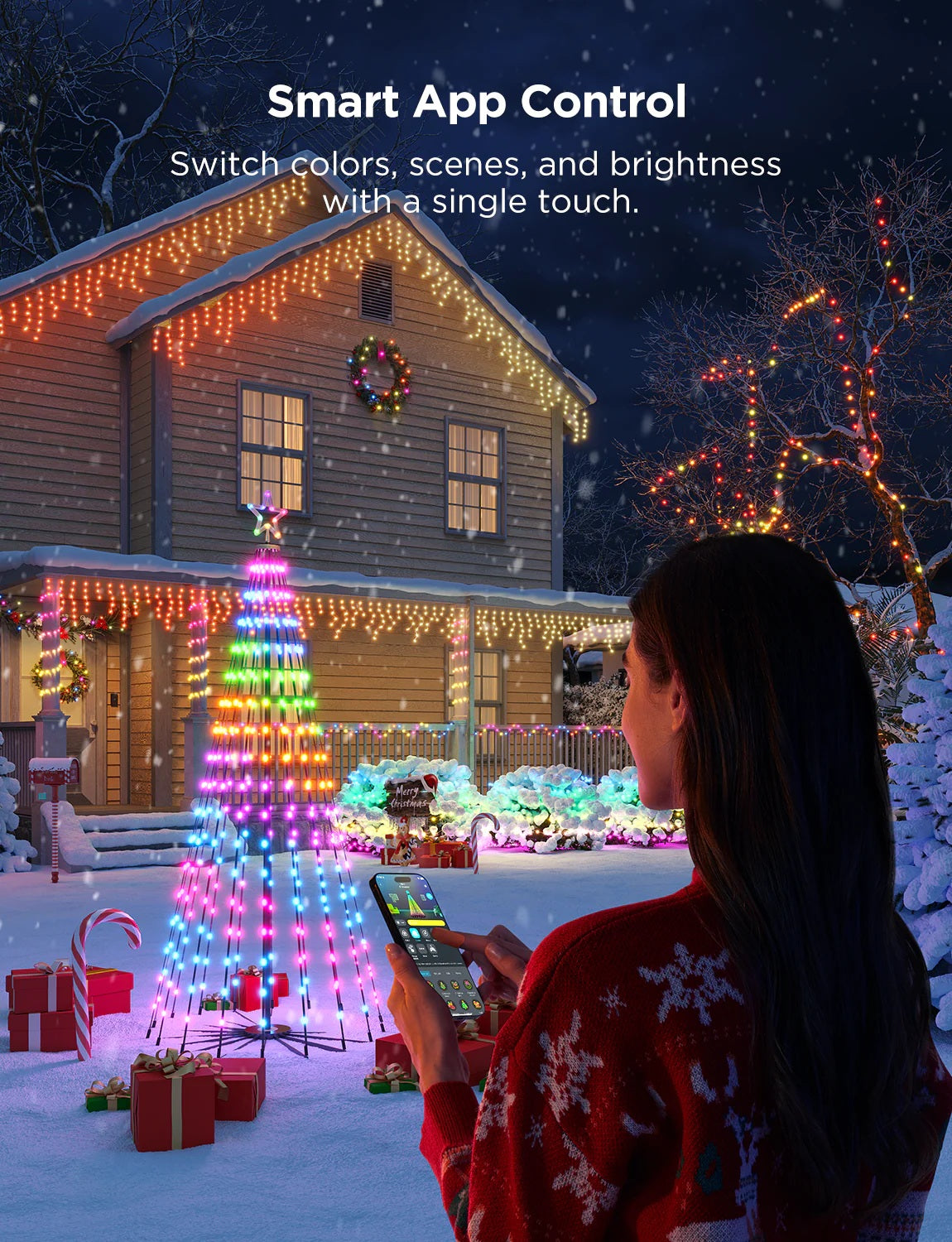 GOVEE Cone Tree Lights