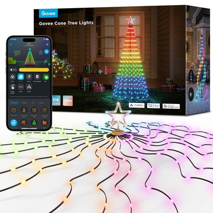 GOVEE Cone Tree Lights