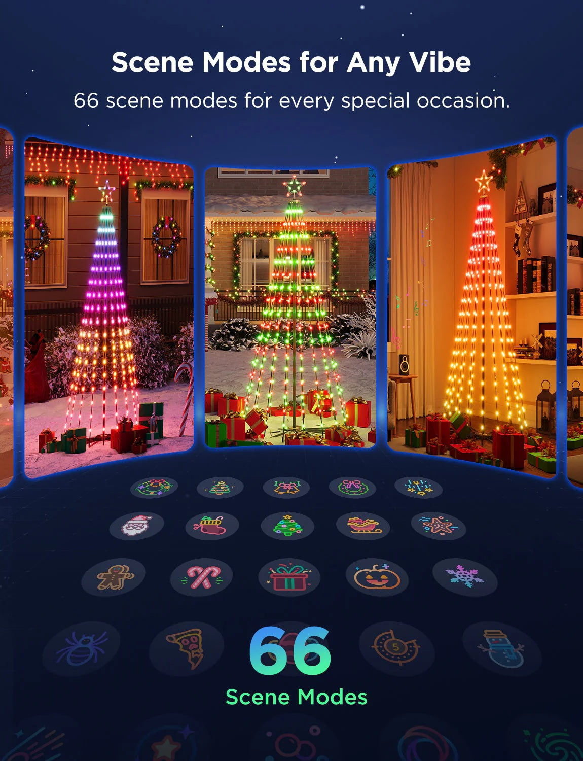 GOVEE Cone Tree Lights