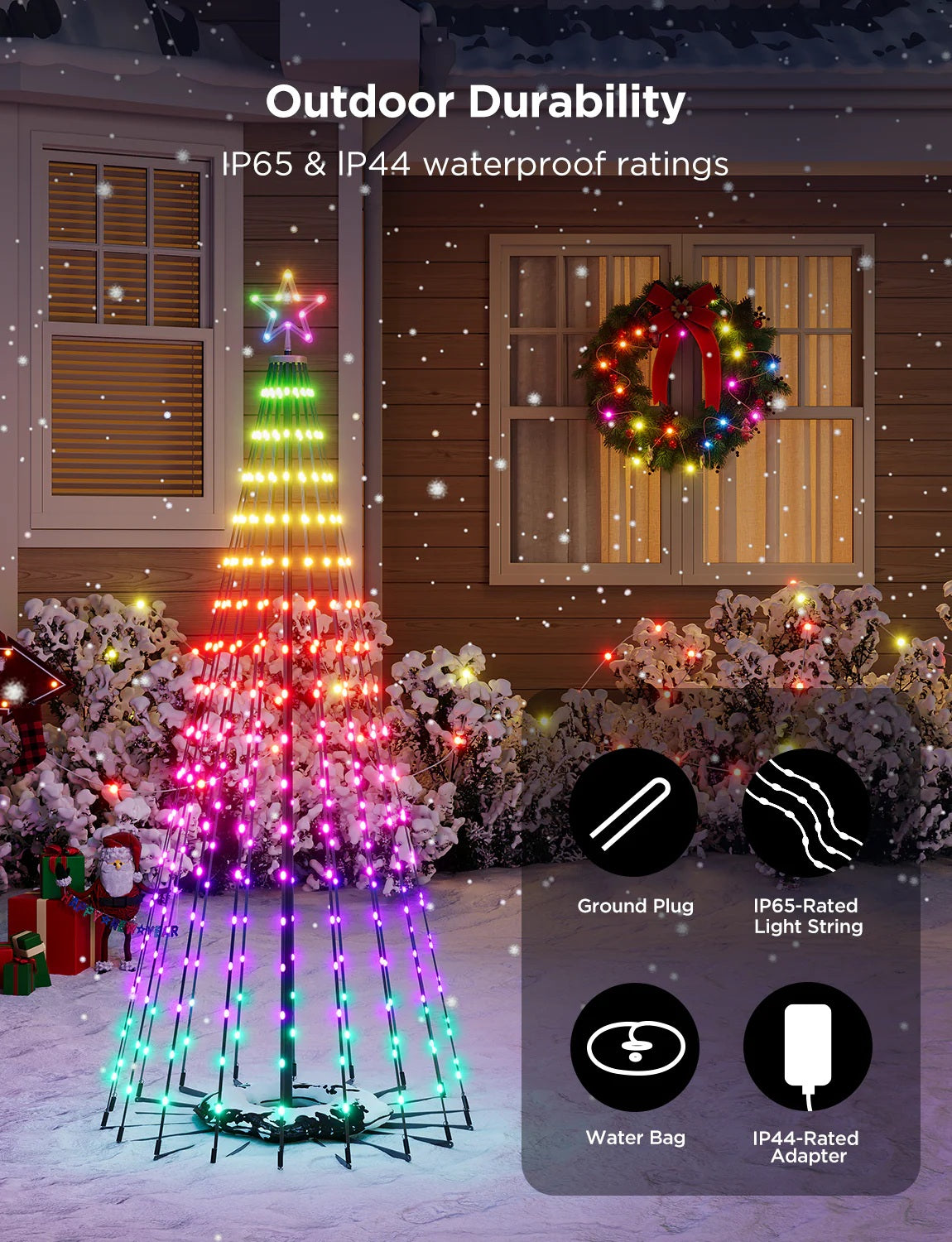 GOVEE Cone Tree Lights