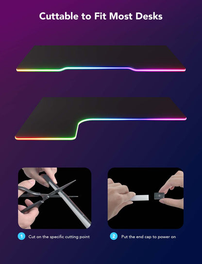 GOVEE RGBIC LED Neon Rope Lights for Desks 3m