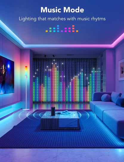 GOVEE Curtain Lights 1,5 x 2m