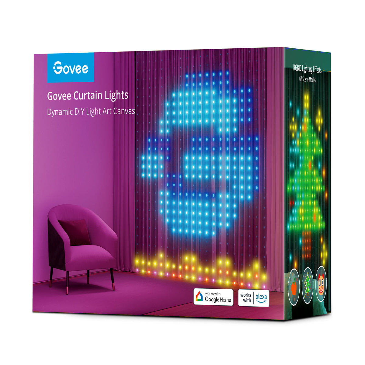 GOVEE Curtain Lights 1,5 x 2m