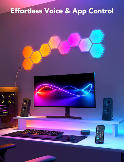 GOVEE Glide Hexa Light Panels Expansion 2 Pack