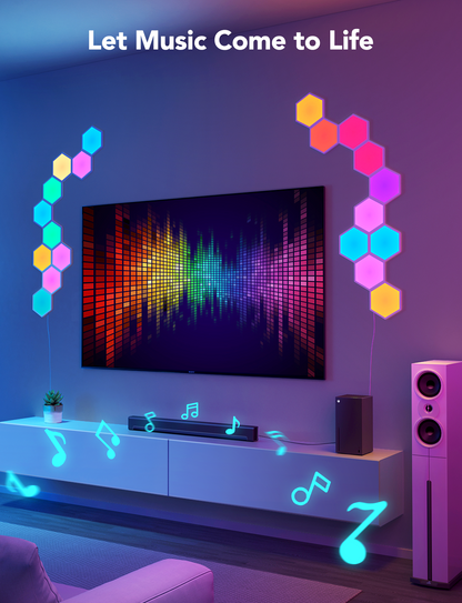 GOVEE Glide Hexa Light Panels Expansion 2 Pack