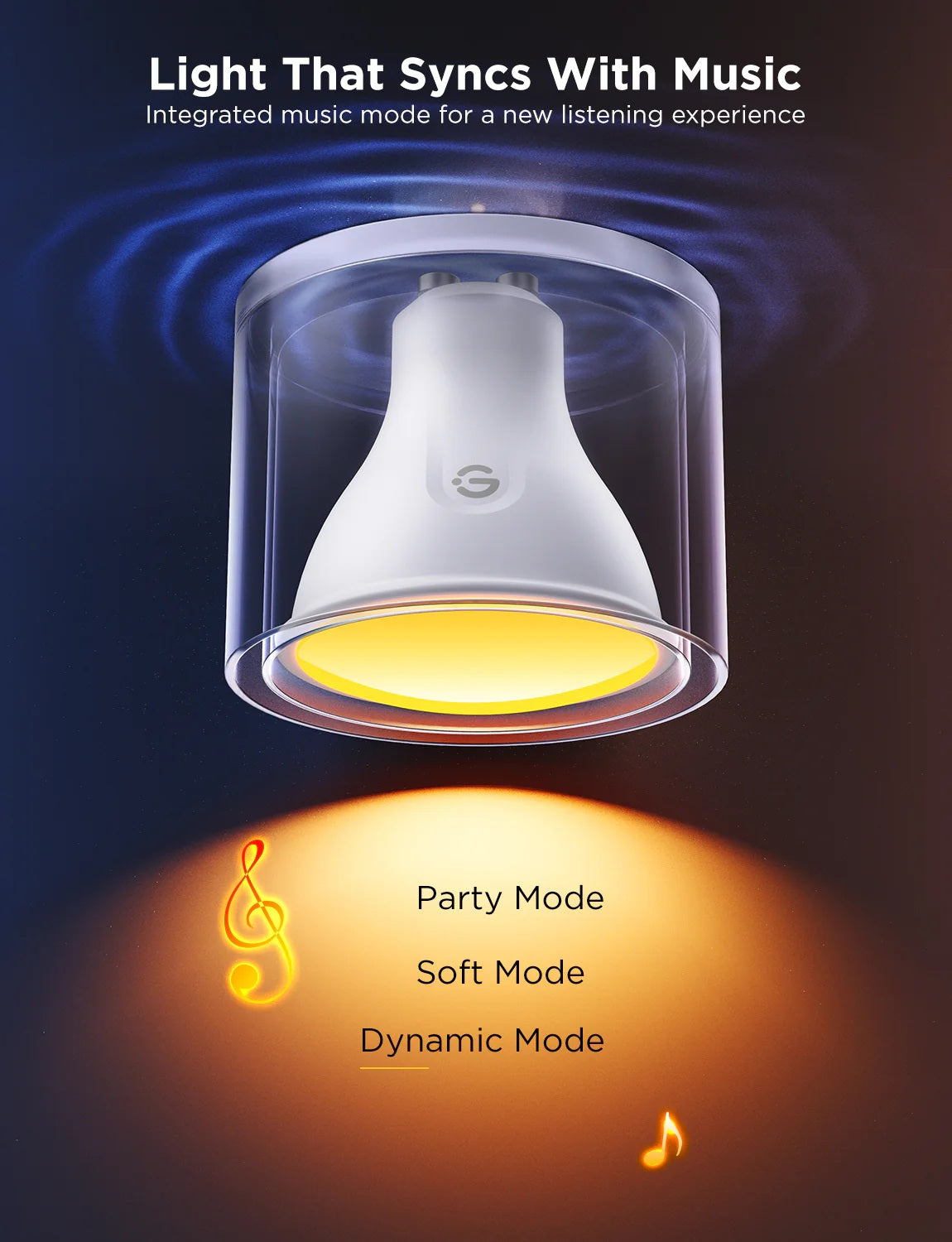 GOVEE RGBWW Smart LED Bulb GU10 400LM 2 Pack