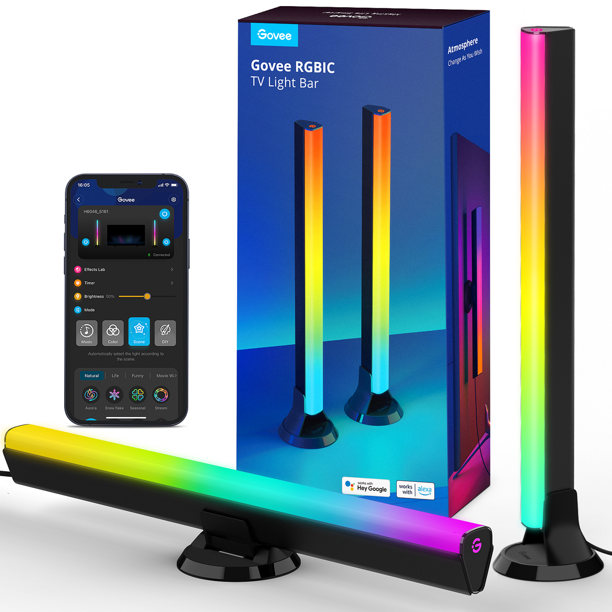 GOVEE RGBIC TV Light Bars