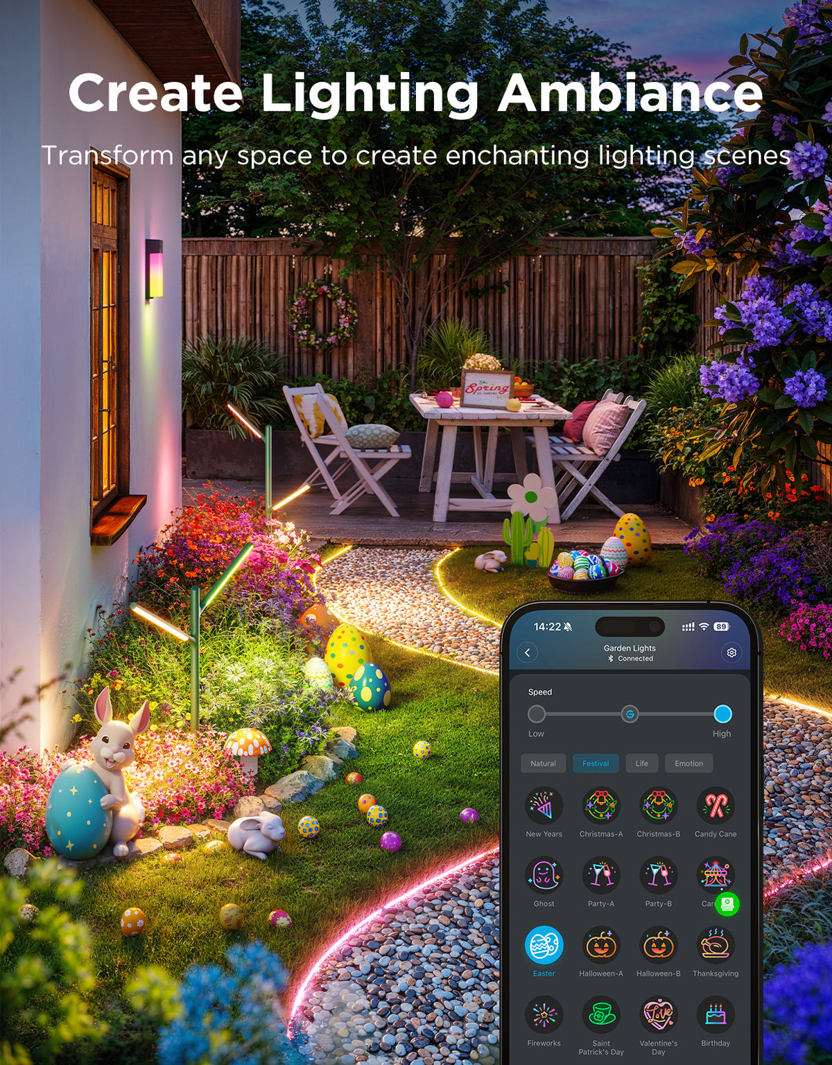 GOVEE Outdoor Garden Lights