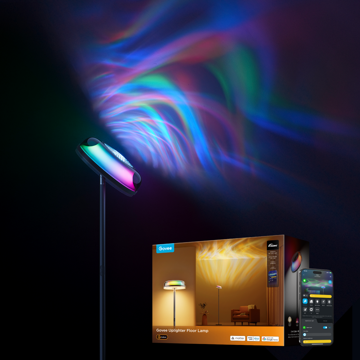 GOVEE Uplighter Floor Lamp