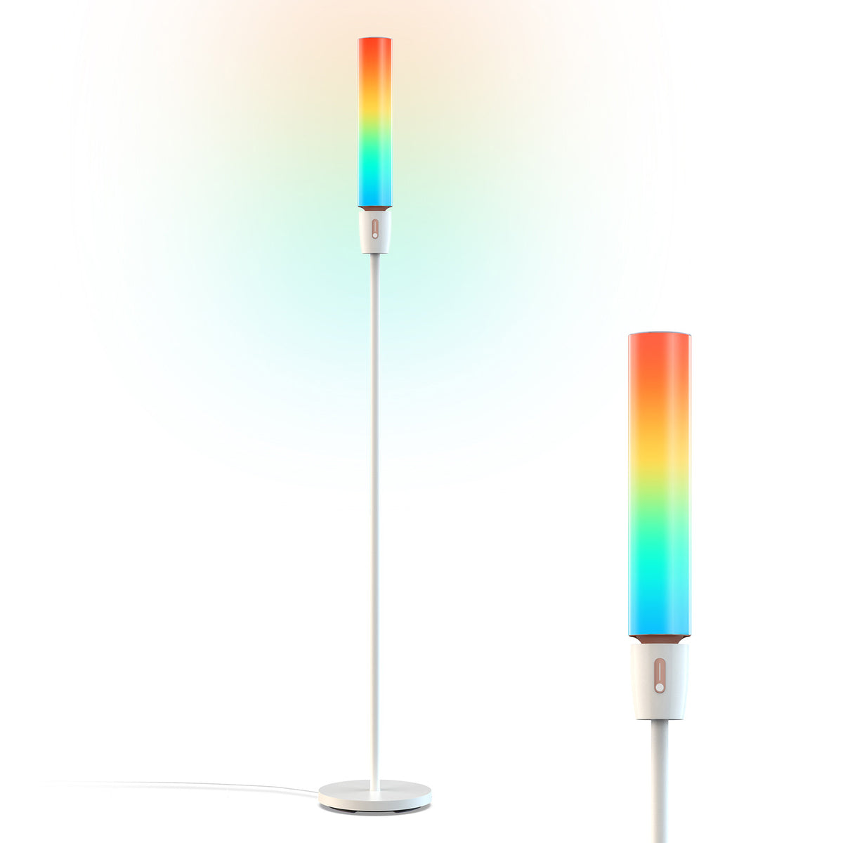 GOVEE RGBICWW Cylinder Floor Lamp