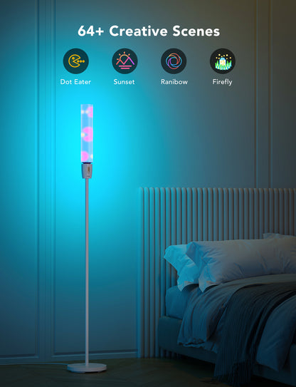 GOVEE RGBICWW Cylinder Floor Lamp