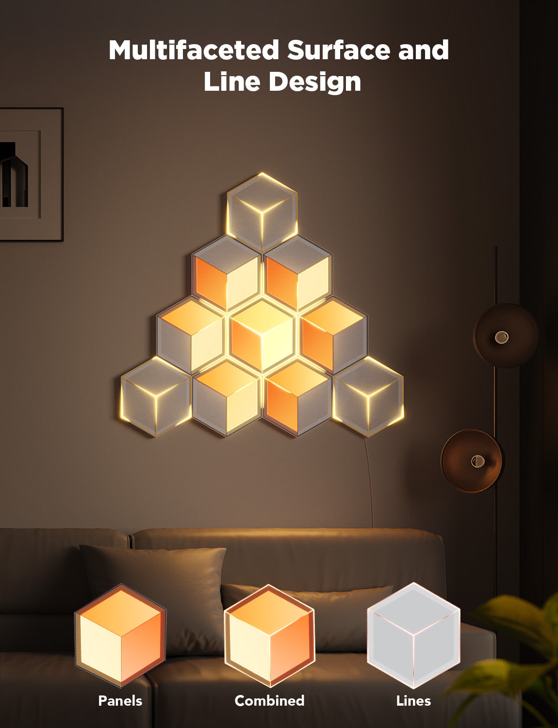 GOVEE Glide Hexagon Light Panels Ultra 7 Pack