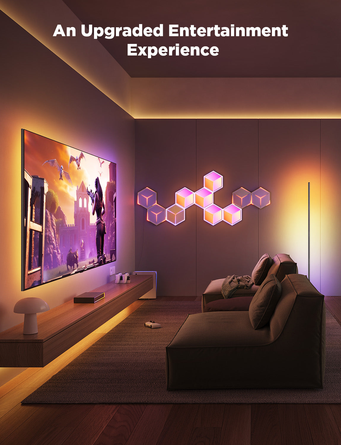 GOVEE Glide Hexagon Light Panels Ultra 7 Pack