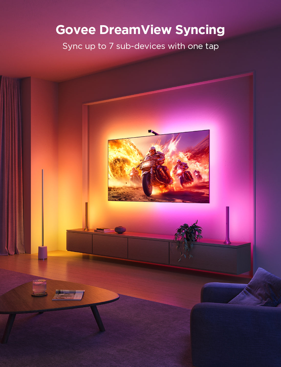 GOVEE Envisual TV Backlight 3 Lite 75-85