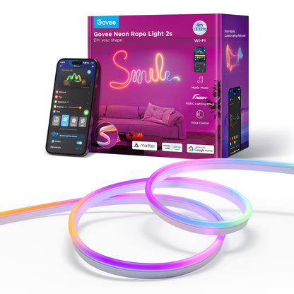 GOVEE Neon Rope Light 2S White 4m