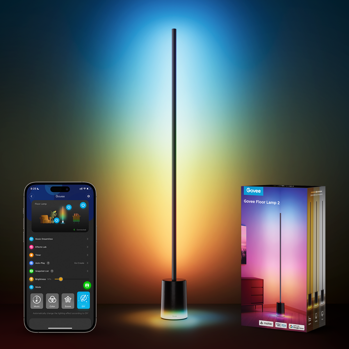 GOVEE RGBICWW Floor Lamp 2
