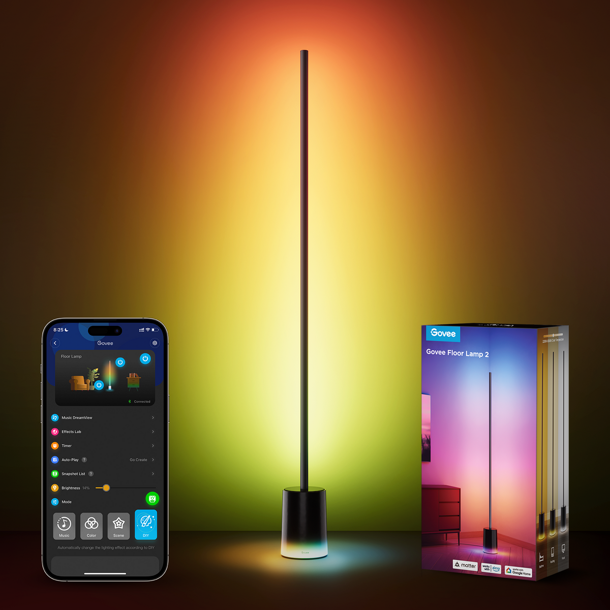 GOVEE RGBICWW Floor Lamp 2