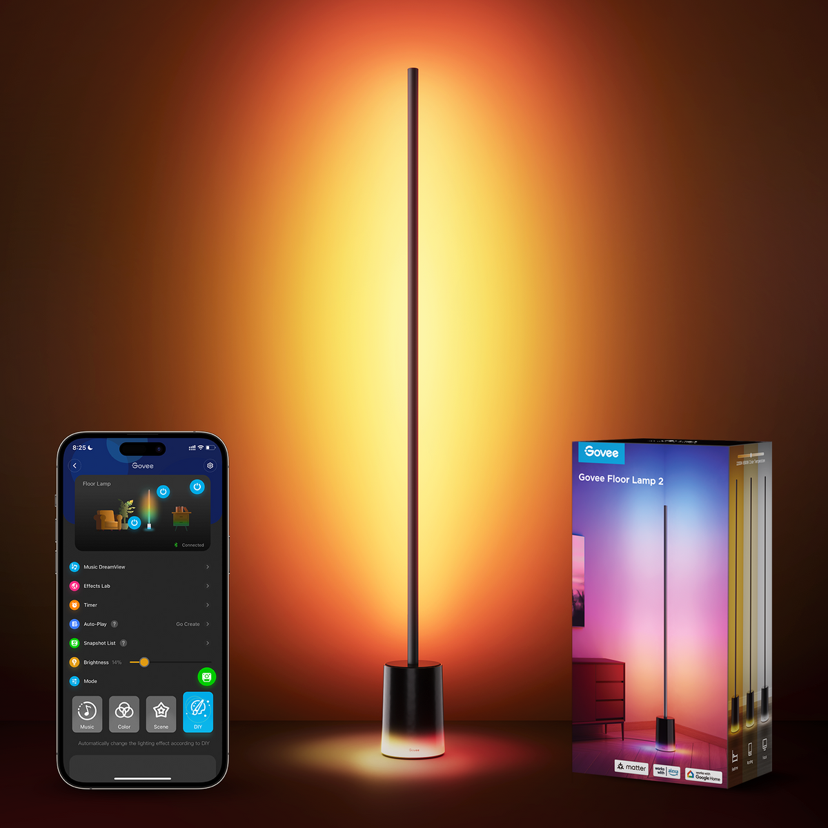 GOVEE RGBICWW Floor Lamp 2