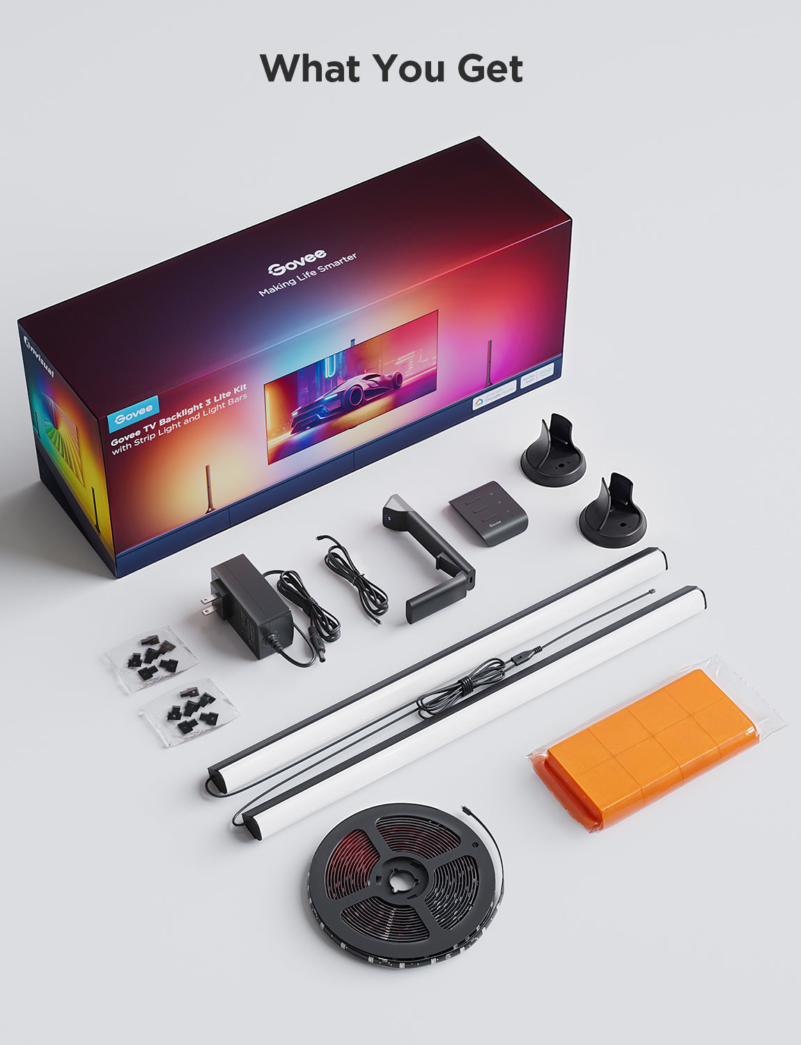 GOVEE Envisual TV Backlight 3 Lite Kit 55-65