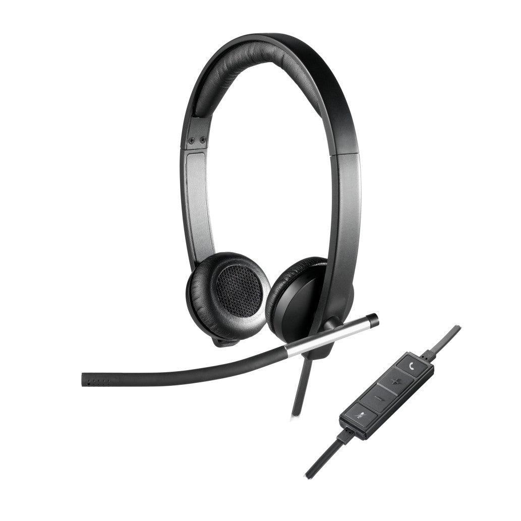 Slušalke Logitech USB H650e Headset stereo z mikrofonom (981-0005199)