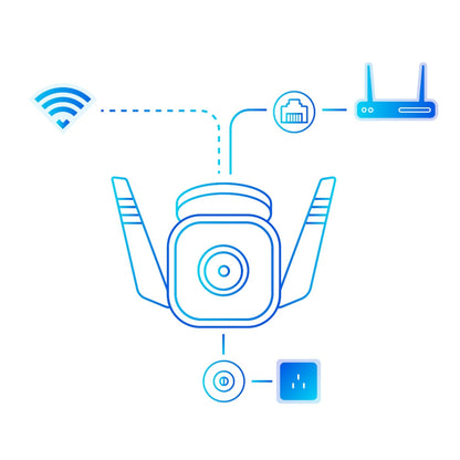 Zunanja nadzorna kamera TP-Link 3 MP WiFi napajalnik montažna dvosmerna komunikacija (Tapo C310)