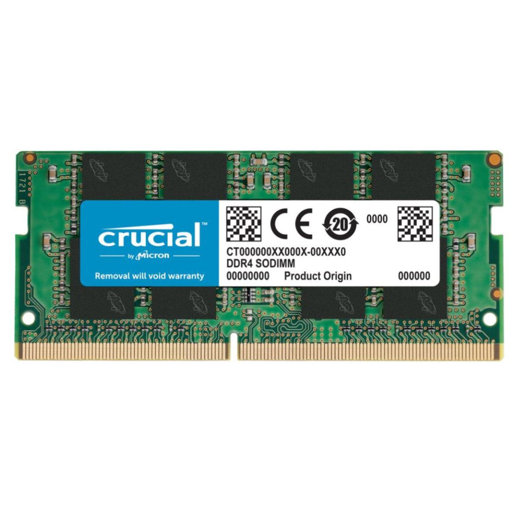 SO-DIMM DDR4 16GB 3200MHz CL22 Single (1x16GB) Crucial Value 1,2V (CT16G4SFRA32A)