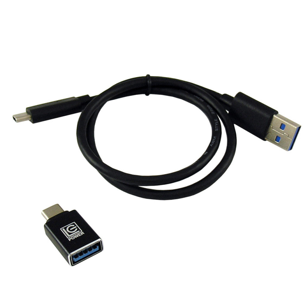 Ohišje za SSD disk M.2 => USB-C PCIe NVMe LC Power (LC-M2-C-NVME)